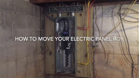 how much is it to move an electrical box|moving a breaker box.